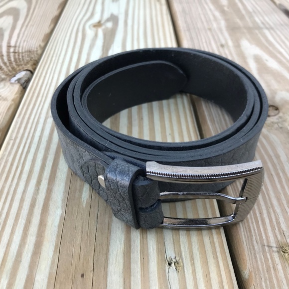 Mens Waistband Genuine Supreme Real Leather Croc P - Picture 2 of 8